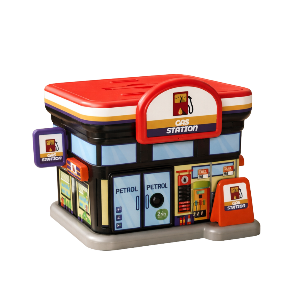 Gas Station DIY Piggy Bank