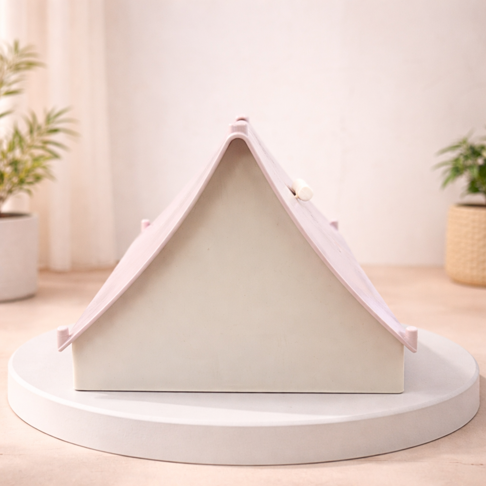Pink Camping Tent DIY Piggy Bank