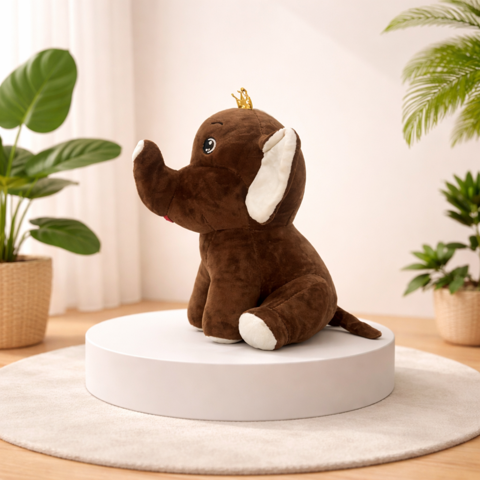 Nelly – The Sitting Elephant Plush Soft Toy