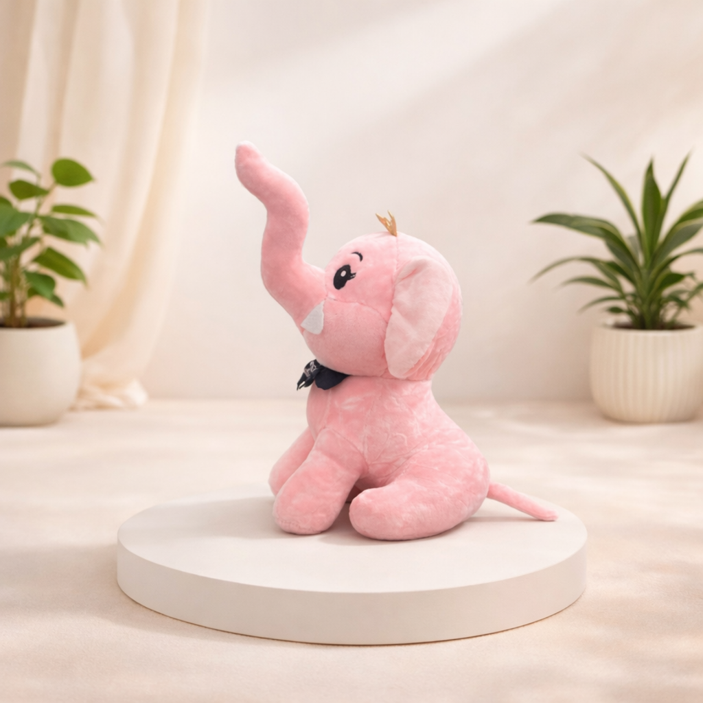 Nelly – The Sitting Elephant Plush Soft Toy