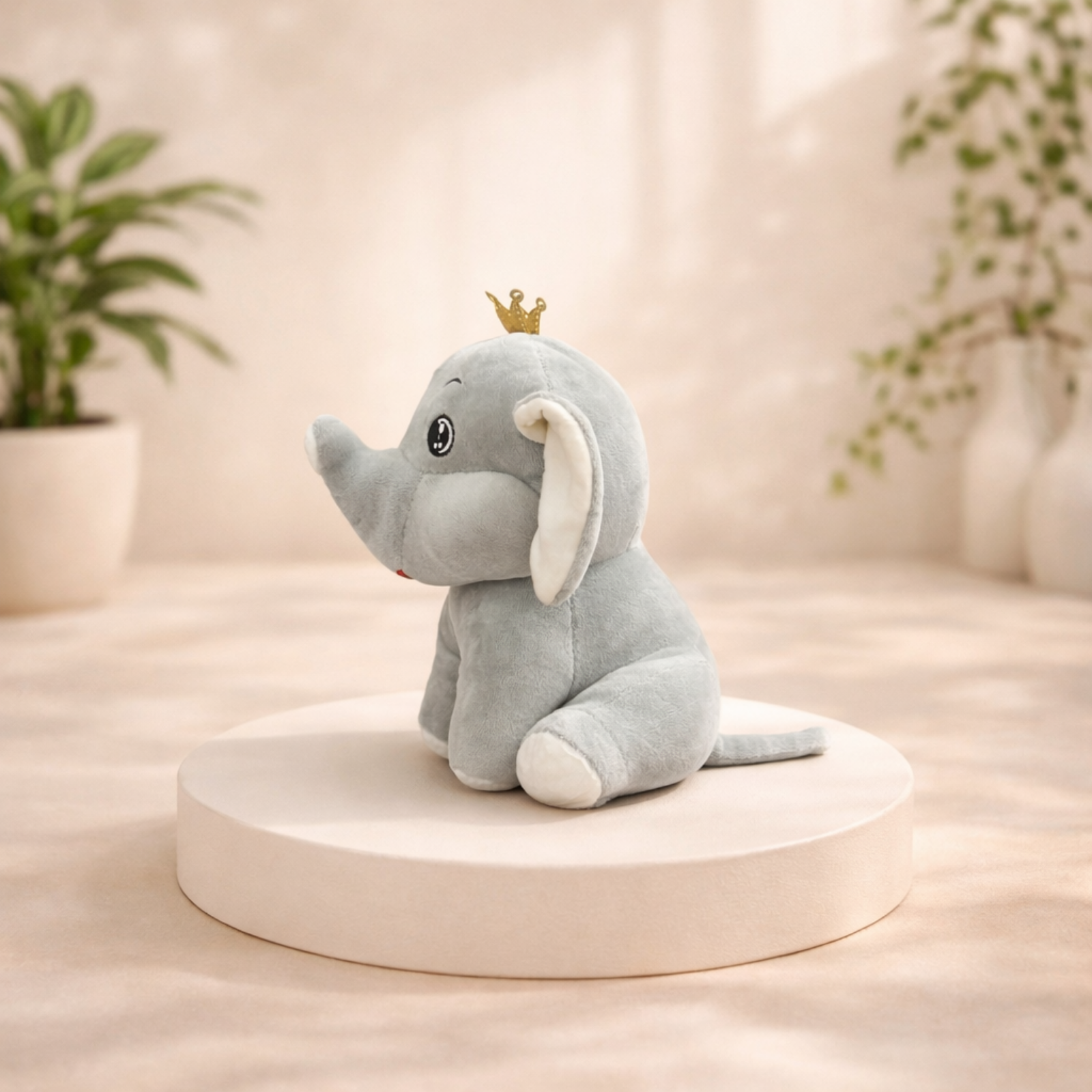 Nelly – The Sitting Elephant Plush Soft Toy