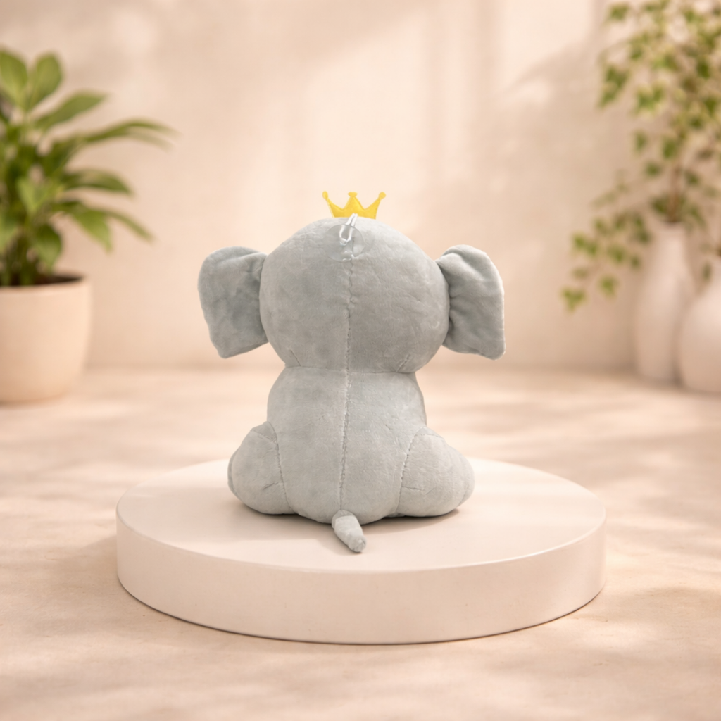 Nelly – The Sitting Elephant Plush Soft Toy